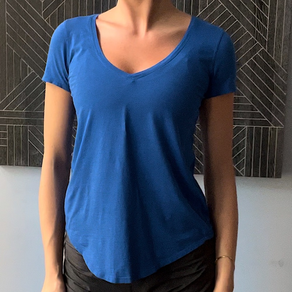 Lululemon Royal Blue V Neck